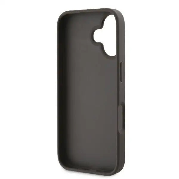 Guess 4G Big Logo Case for iPhone 16 - Brown - Cell phone cases and covers<<<HurtelXML