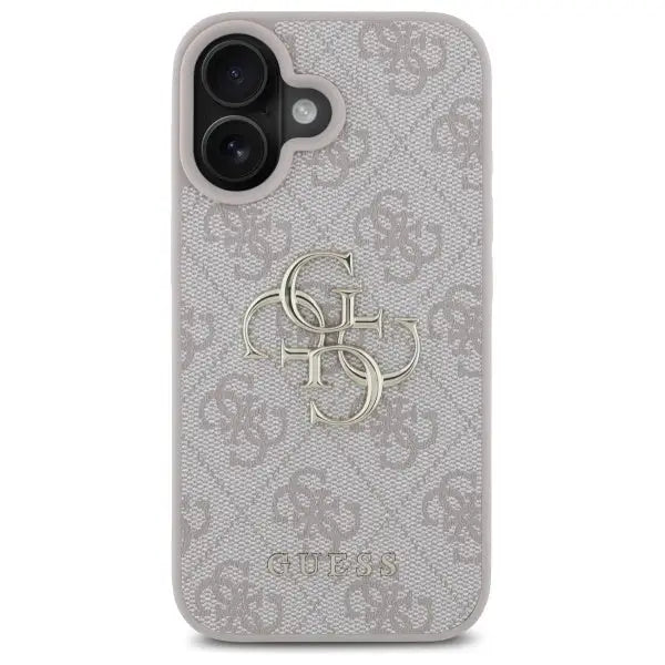 Guess 4G Big Logo Case for iPhone 16 Plus - Pink - Cell phone cases and covers<<<HurtelXML