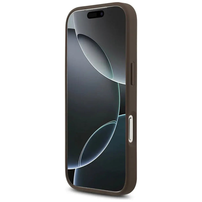 Guess 4G Big Logo Case for iPhone 17 Pro - Brown - Cell phone cases and covers<<<HurtelXML