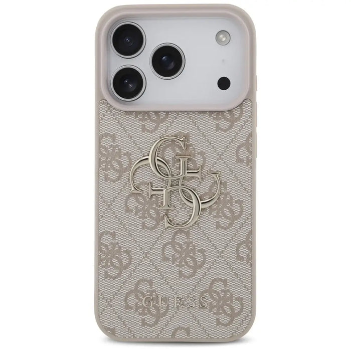 Guess 4G Big Logo Case for iPhone 17 Pro - Pink - Cell phone cases and covers<<<HurtelXML