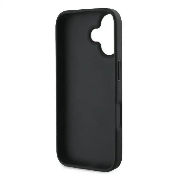 Guess 4G Big Logo iPhone 16 Case - Black - Cell phone cases and covers<<<HurtelXML