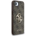 Guess 4G Big Logo iPhone 16e Case - Brown - Cell phone cases and covers<<<HurtelXML