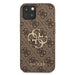 Guess 4G Big Metal Logo Case for iPhone 13 - Brown - Cell phone cases and covers<<<HurtelXML