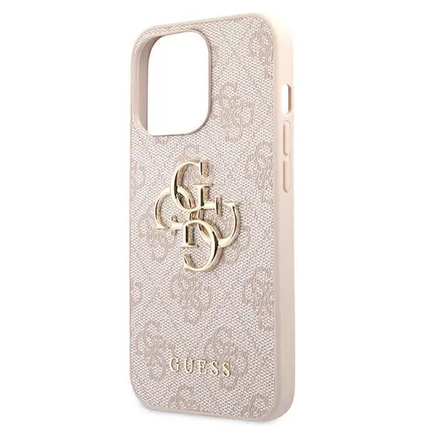 Guess 4G Big Metal Logo Case for iPhone 13 Pro / 13 6.1’’ - Pink - Cell phone cases and covers<<<HurtelXML