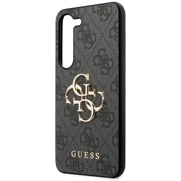 Guess 4G Big Metal Logo case for Samsung Galaxy A55 - black - Cell phone cases and covers<<<HurtelXML
