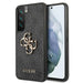 Guess 4G Big Metal Logo Case for Samsung Galaxy S22 - Gray - Cell phone cases and covers<<<HurtelXML