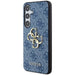 Guess 4G Big Metal Logo case for Samsung Galaxy S24+ - blue - Cell phone cases and covers<<<HurtelXML
