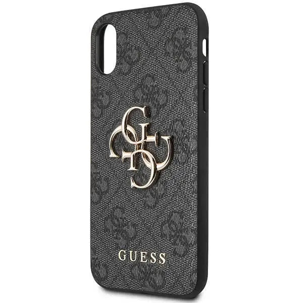 Guess 4G Big Metal Logo iPhone X/XS Case - Gray - Cell phone cases and covers<<<HurtelXML