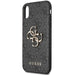 Guess 4G Big Metal Logo iPhone X/XS Case - Gray - Cell phone cases and covers<<<HurtelXML
