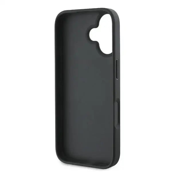 Guess 4G Bottom Stripe iPhone 16 Case - Gray - Cell phone cases and covers<<<HurtelXML