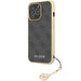 Guess 4G Charms Collection case for iPhone 14 Pro Max - gray - Cell phone cases and covers<<<HurtelXML