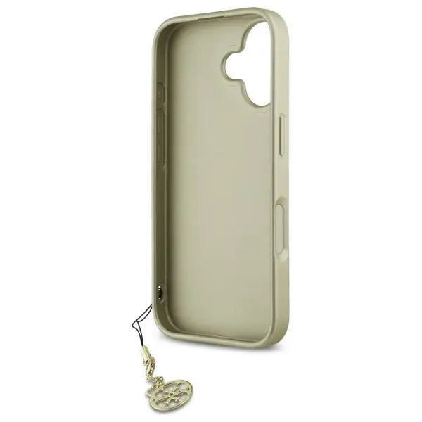 Guess 4G Charms Collection case for iPhone 16 - black - Cell phone cases and covers<<<HurtelXML