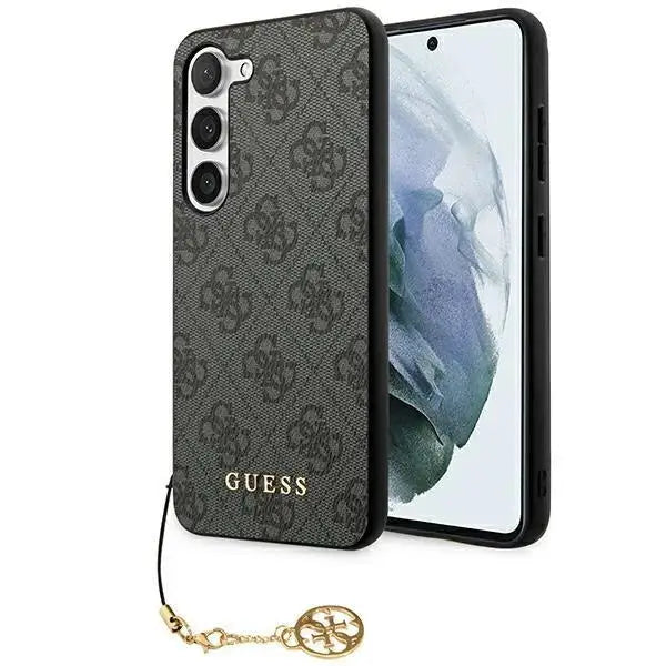 Guess 4G Charms Collection case for Samsung Galaxy A55 - black - Cell phone cases and covers<<<HurtelXML
