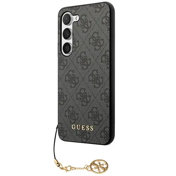 Guess 4G Charms Collection case for Samsung Galaxy A55 - black - Cell phone cases and covers<<<HurtelXML