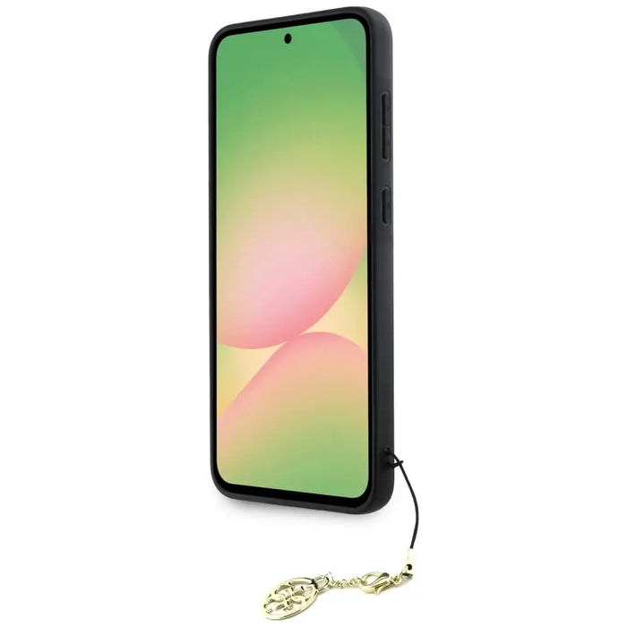 Guess 4G Charms Collection case for Samsung Galaxy A56 - black - Cell phone cases and covers<<<HurtelXML
