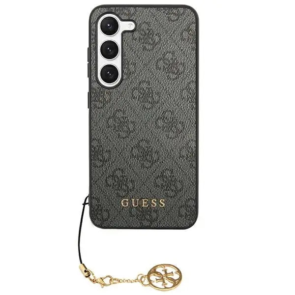 Guess 4G Charms Collection case for Samsung Galaxy S24 - black - Cell phone cases and covers<<<HurtelXML