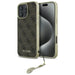 Guess 4G Charms Collection iPhone 16 Pro Max Case - Brown - Cell phone cases and covers<<<HurtelXML