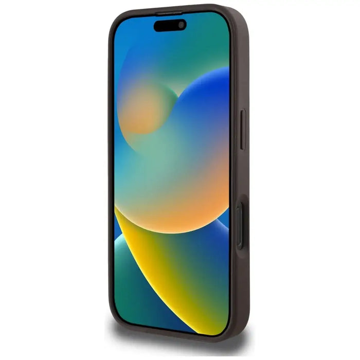 Guess 4G Circle Classic Logo MagSafe case for iPhone 16 Pro Max - brown - Cell phone cases and covers<<<HurtelXML