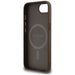 Guess 4G Circle Classic Logo MagSafe case for iPhone 16e - brown - Cell phone cases and covers<<<HurtelXML