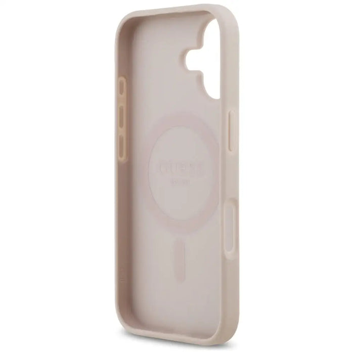 Guess 4G Circle Classic Logo MagSafe Case for iPhone 17 - Pink - Cell phone cases and covers<<<HurtelXML