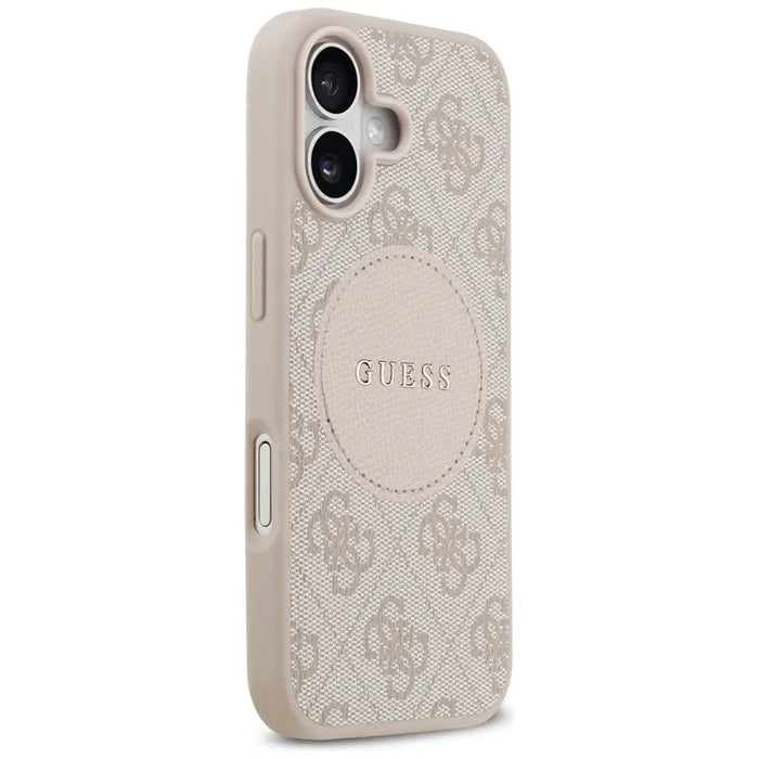 Guess 4G Circle Classic Logo MagSafe Case for iPhone 17 - Pink - Cell phone cases and covers<<<HurtelXML