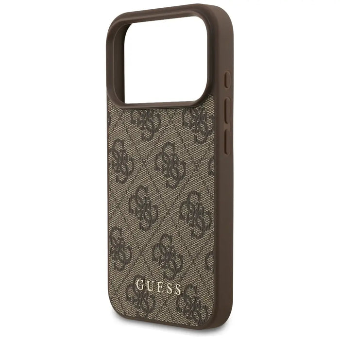 Guess 4G Classic Case for iPhone 17 Pro - Brown - Cell phone cases and covers<<<HurtelXML