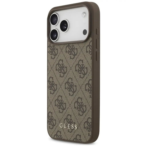 Guess 4G Classic Case for iPhone 17 Pro Max - Brown - Cell phone cases and covers<<<HurtelXML