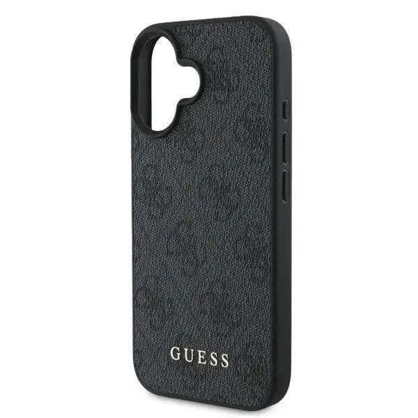 Guess 4G Classic iPhone 16 Case - Black - Cell phone cases and covers<<<HurtelXML