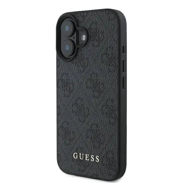 Guess 4G Classic iPhone 16 Plus Case - Black - Cell phone cases and covers<<<HurtelXML