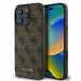 Guess 4G Classic iPhone 16 Pro Case - Brown - Cell phone cases and covers<<<HurtelXML