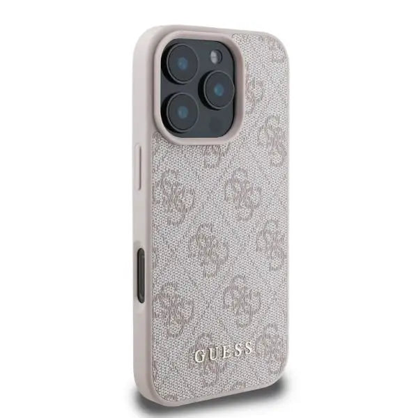 Guess 4G Classic iPhone 16 Pro Max Case - Pink - Cell phone cases and covers<<<HurtelXML