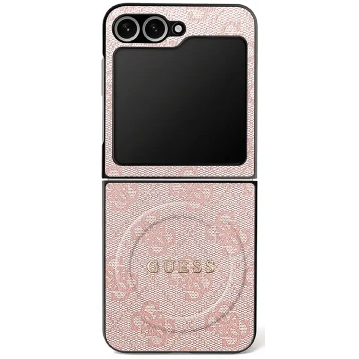 Guess 4G Classic MagSafe Case for Samsung Galaxy Z Flip 7 - Pink - Cell phone cases and covers<<<HurtelXML