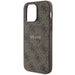 Guess 4G Collection Leather Metal Logo MagSafe Case for iPhone 14 Pro - Brown - Cell phone cases and covers<<<HurtelXML