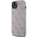 Guess 4G Collection Leather Metal Logo MagSafe Case for iPhone 15/14/13 - Pink - Cell phone cases and covers<<<HurtelXML