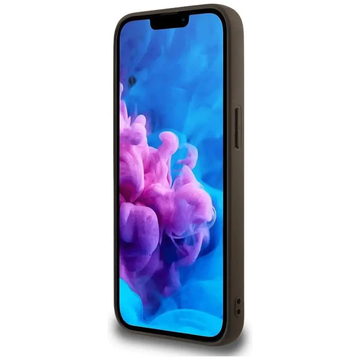 Guess 4G Flowers Print MagSafe case for iPhone 16e - brown - Cell phone cases and covers<<<HurtelXML