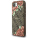 Guess 4G Flowers Print MagSafe case for iPhone 16e - brown - Cell phone cases and covers<<<HurtelXML