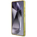 Guess 4G Glitter Triangle Buttons MagSafe Case for Samsung Galaxy S25 Ultra Brown - Cell phone cases