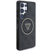 Guess 4G Glitter Triangle Buttons MagSafe Case for Samsung Galaxy S25 Ultra Black - Cell phone cases