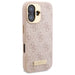 Guess 4G Logo Plate MagSafe Case for iPhone 16 Plus - Pink - Cell phone cases and covers<<<HurtelXML