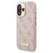 Guess 4G Logo Plate MagSafe Case for iPhone 16 Plus - Pink - Cell phone cases and covers<<<HurtelXML