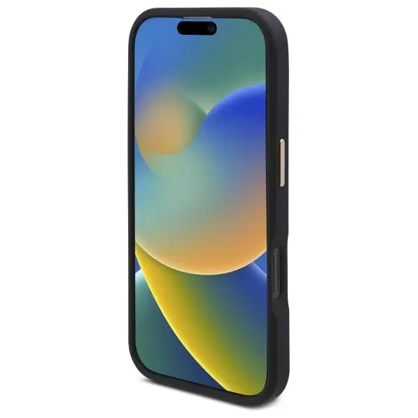 Guess 4G Logo Plate MagSafe Case for iPhone 16 Pro Max - Black - Cell phone cases and covers<<<HurtelXML