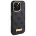 Guess 4G Logo Plate MagSafe Case for iPhone 16 Pro Max - Black - Cell phone cases and covers<<<HurtelXML
