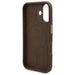 Guess 4G Logo Plate MagSafe iPhone 16 Plus Case - Brown - Cell phone cases and covers<<<HurtelXML