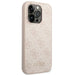Guess 4G Metal Gold Logo Case for iPhone 14 Pro Max - Pink - Cell phone cases and covers<<<HurtelXML