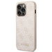 Guess 4G Metal Gold Logo Case for iPhone 14 Pro Max - Pink - Cell phone cases and covers<<<HurtelXML