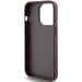 Guess 4G Metal Gold Logo case for iPhone 15 Pro - brown - Cell phone cases and covers<<<HurtelXML