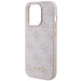 Guess 4G Metal Gold Logo case for iPhone 15 Pro - pink - Cell phone cases and covers<<<HurtelXML