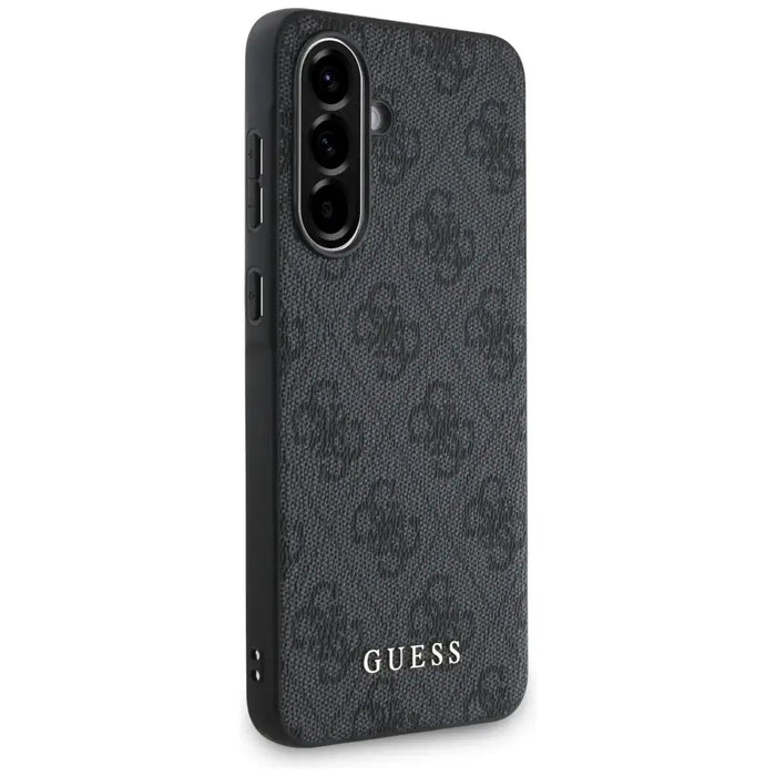 Guess 4G Metal Gold Logo Case for Samsung Galaxy A56 - Black - Cell phone cases and covers<<<HurtelXML