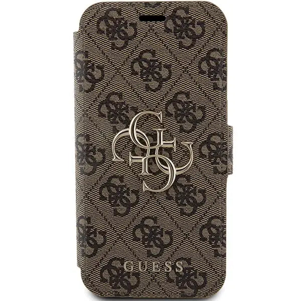 Guess 4G Metal Logo case for iPhone 15 Pro - brown - Cell phone cases and covers<<<HurtelXML