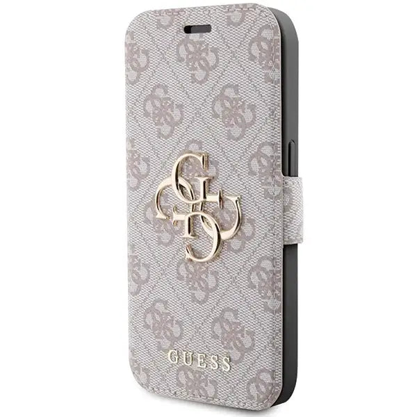 Guess 4G Metal Logo case for iPhone 15 Pro Max - pink - Cell phone cases and covers<<<HurtelXML